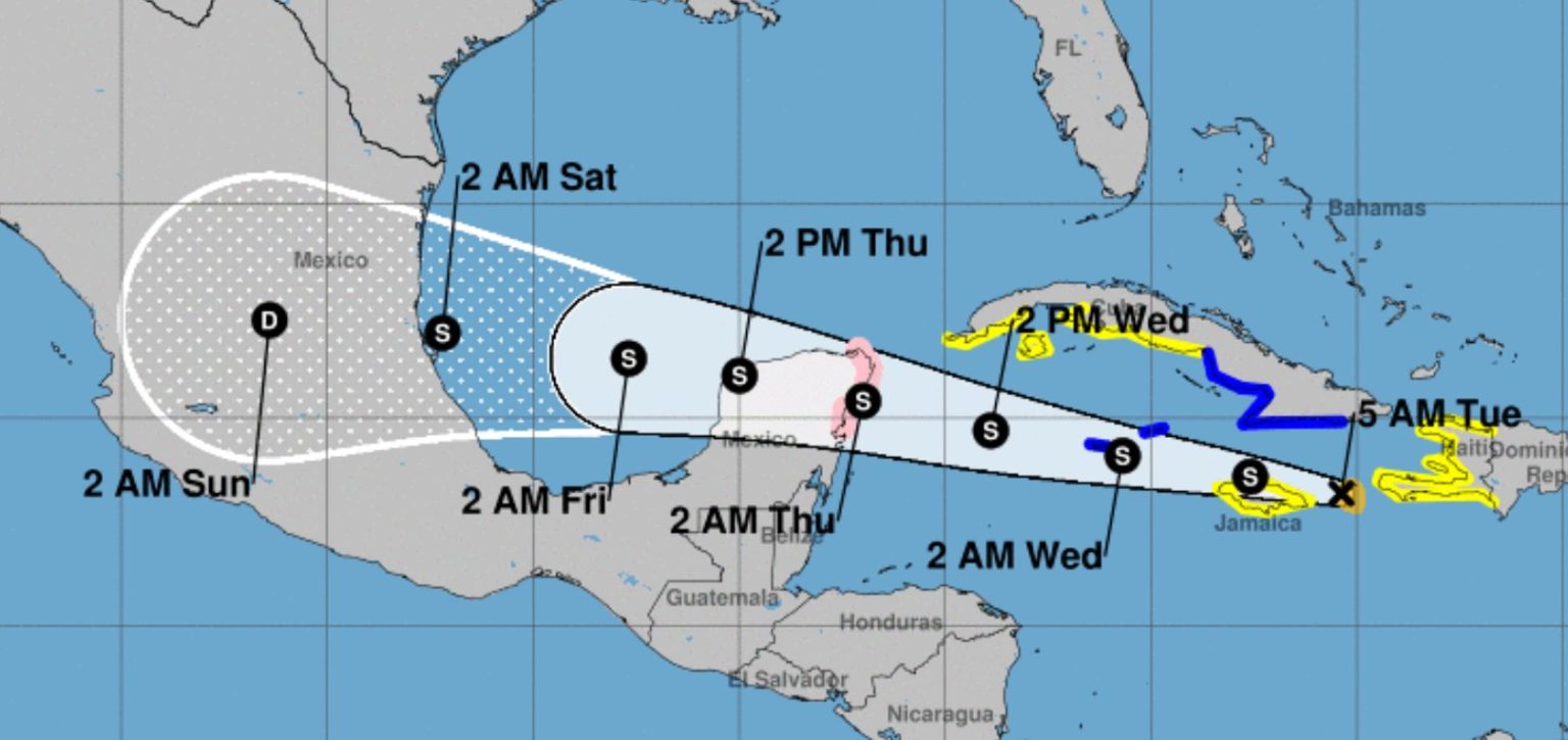 Grace will hit Cancun as a Hurricane Cancun Airport Blog