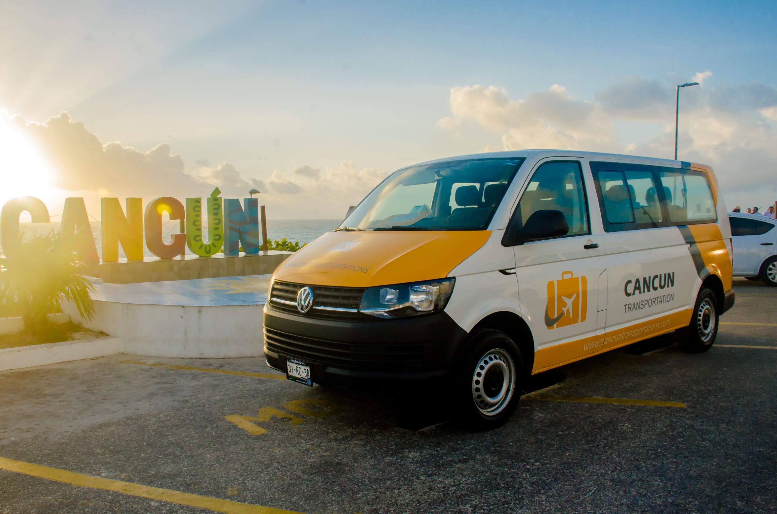 cancun to hotel transportation