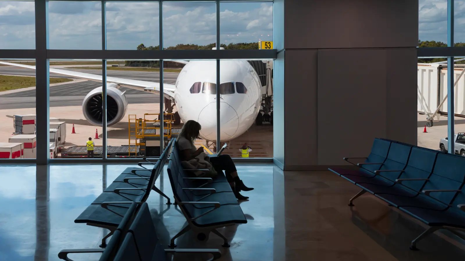 Cancun Airport, cancelled flights